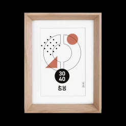 Woondecoratie|Ygo Fotokader EMME 30x40 Naturel