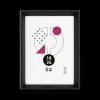 Woondecoratie|Ygo Fotokader EMME 18x24 Zwart