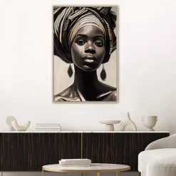 Wanddecoratie|Ygo Framed Canvas LINTANG 80x120