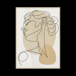 Wanddecoratie|Ygo Framed Canvas NOVI 50x70