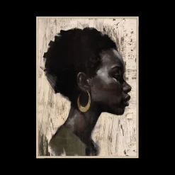 Wanddecoratie|Ygo Framed Canvas PUTRI 50x70