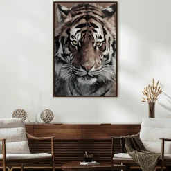 Wanddecoratie|Ygo Framed Canvas RAMA 80x120