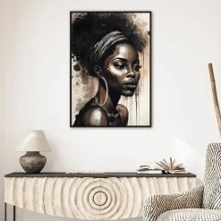 Wanddecoratie|Ygo Framed Canvas UTAMI 80x120