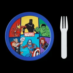 Lunchboxes & Drinkbussen|To Go|Ygo Fruitbox AVENGERS 300ml Multi