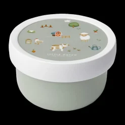 Lunchboxes & Drinkbussen|To Go|Ygo Fruitbox LITTLE FARM 300ml Groen