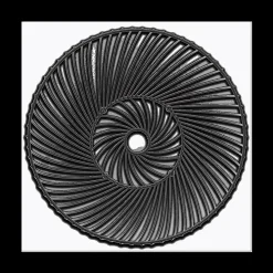 Tafelaccessoires|Servies|Ygo Fruitmand FINSTILT Met. Zwart