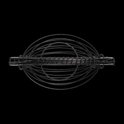 Servies|Tafelaccessoires|Ygo Fruitmand KARAS 2Niv. Metaal Zwart