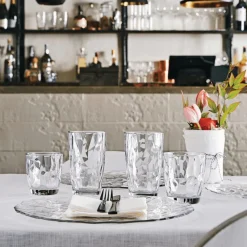 Glazen|Ygo Glas DIAMOND Paars 30cl