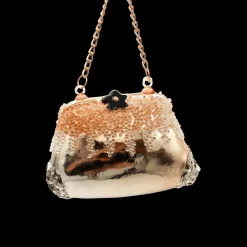 Kerst|Ygo Hanger BAG Handtas Zwart/Goud Ass.