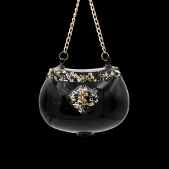 Kerst|Ygo Hanger BAG Handtas Zwart/Goud Ass.