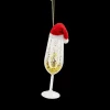 Kerst|Ygo Hanger BELLSBEE Champagneglas met Muts