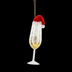 Kerst|Ygo Hanger BELLSBEE Champagneglas met Muts