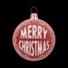 Kerst|Ygo Hanger MERRY CHRISTMAS Bol Rood