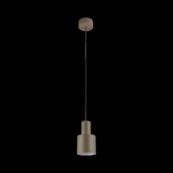 Hanglampen|Ygo Hanglamp AGUDO 1Del. Taupe