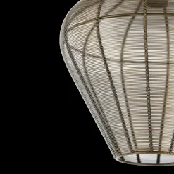 Hanglampen|Ygo Hanglamp ALVARO 1Del. Brons L