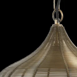 Hanglampen|Ygo Hanglamp ALVARO 1Del. Brons L