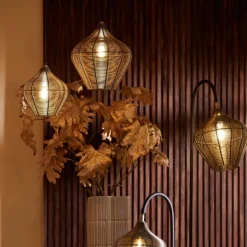 Hanglampen|Ygo Hanglamp ALVARO 1Del Met. Ant. Brons S