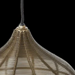 Hanglampen|Ygo Hanglamp ALVARO 1Del Met. Ant. Brons S