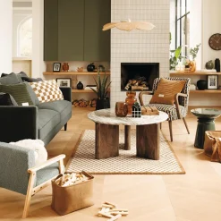 Hanglampen|Ygo Hanglamp BLOSM Bloembad Beige XL