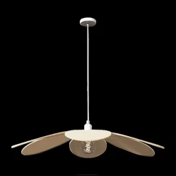 Hanglampen|Ygo Hanglamp BLOSM Bloemenblad Beige