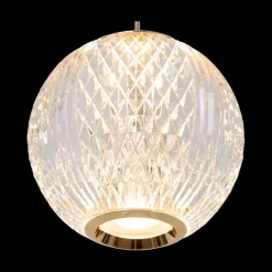 Hanglampen|Ygo Hanglamp CINTRA Lang 5Del. Transparant