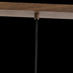 Hanglampen|Ygo Hanglamp DANIA 3Del. Bruin/Crème