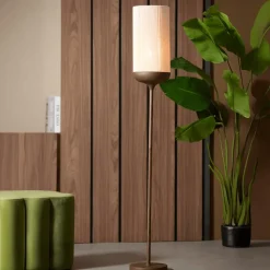 Hanglampen|Ygo Hanglamp DANIA S Bruin/Creme