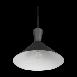 Hanglampen|Ygo Hanglamp ENZO Rnd 1Del. Zwart