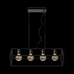 Hanglampen|Ygo Hanglamp FABIAN Zwart