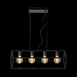 Hanglampen|Ygo Hanglamp FABIAN Zwart