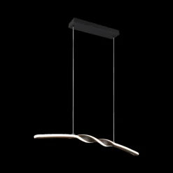 Hanglampen|Ygo Hanglamp GINKO Metaal Mat Zwart