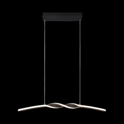 Hanglampen|Ygo Hanglamp GINKO Metaal Mat Zwart