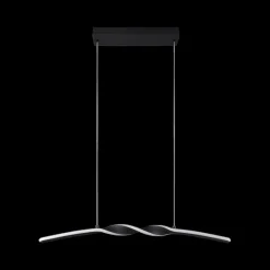 Hanglampen|Ygo Hanglamp GINKO Metaal Mat Zwart