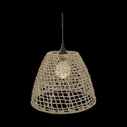 Hanglampen|Ygo Hanglamp JADIRA Rotan Naturel