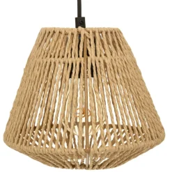 Hanglampen|Ygo Hanglamp JILYS Rond 3Del. Naturel