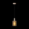 Hanglampen|Ygo Hanglamp LAMBRES 1Del. Taupe
