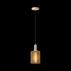 Hanglampen|Ygo Hanglamp LAMBRES 1Del. Taupe