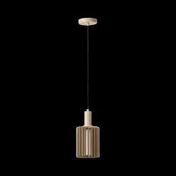 Hanglampen|Ygo Hanglamp LAMBRES 1Del. Taupe