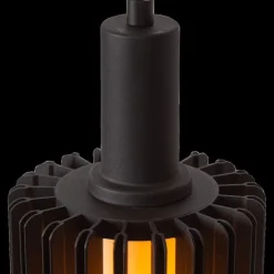 Hanglampen|Ygo Hanglamp LAMBRES 1Del. Zwart