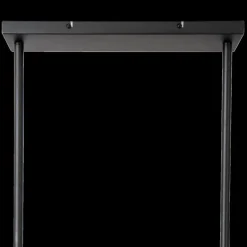 Hanglampen|Ygo Hanglamp MILONGA Met. Zwart/Hout