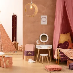 Decoratieve Accessoires|Kinderverlichting|Ygo Hanglamp MOON Maan Touw Naturel