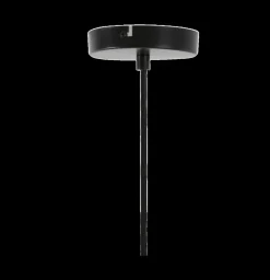 Hanglampen|Ygo Hanglamp RAKEL XL Ant. Brons/Glas Smoke
