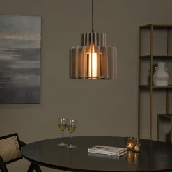 Hanglampen|Ygo Hanglamp ROLLO 1Del. Ø40 Taupe