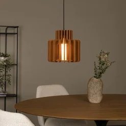 Hanglampen|Ygo Hanglamp ROLLO 1Del. Ø40 Terracotta