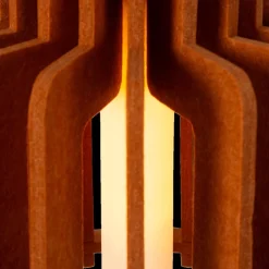 Hanglampen|Ygo Hanglamp ROLLO 1Del. Ø40 Terracotta