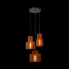 Hanglampen|Ygo Hanglamp ROLLO 3Del. Terracotta