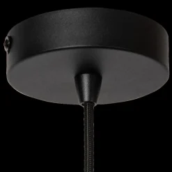 Hanglampen|Ygo Hanglamp ROSAS 1Del. Zwart/Goud