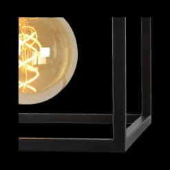 Hanglampen|Ygo Hanglamp RUBEN 1Del. Zwart/Goud