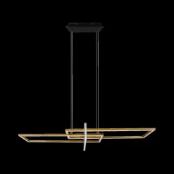 Hanglampen|Ygo Hanglamp SALINAS Met. Mat Messing