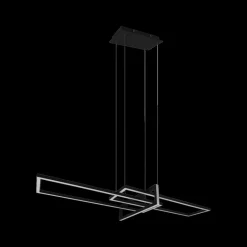 Hanglampen|Ygo Hanglamp SALINAS Met. Mat Zwart